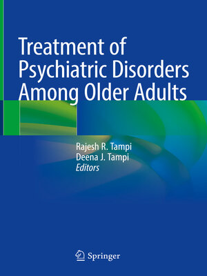 cover image of Treatment of Psychiatric Disorders Among Older Adults